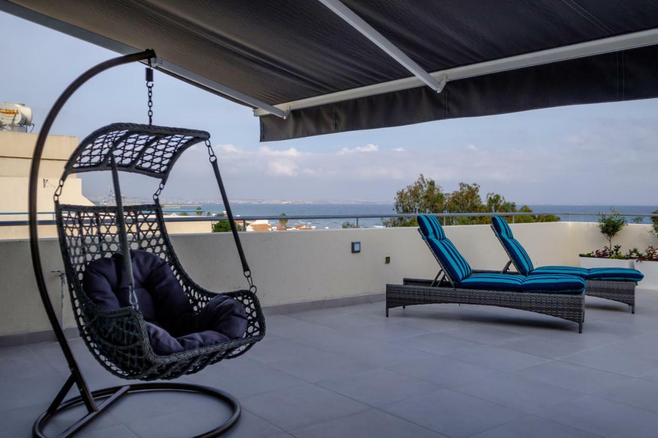 Appartamento The Coral Penthouse Larnaca Esterno foto